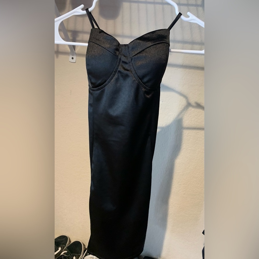 Shien // S // Black // Tie Up Back